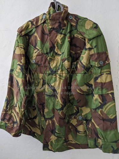 Куртка армии Англии в камуфляже DPM плюс капюшон