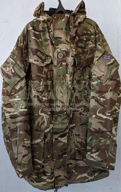 Куртка с непромокаемой дышащей подкладкой Smock Combat with waterproof and MVP liner, камуфляж MTP армия Великобритания размер 190/96