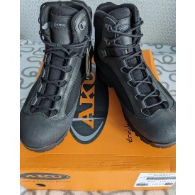 Ботинки (берцы) AKU Boots Combat High Liability армии Великобритании, чёрный