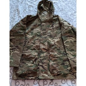 Куртка мембрана Gore-Tex MVP камуфляж MTP непромокаемая с капюшоном армии Великобритании 180/104